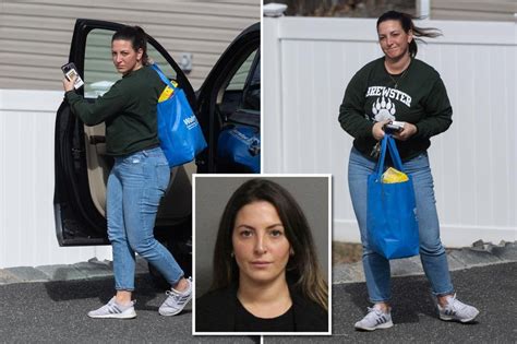 Accused groomer Andie Rosafort seen at Connecticut home